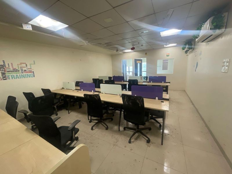 Modern 1300 Sqft Furnished Office Space for Rent in Hinjewadi Pune | Executive Cabins & Workstations