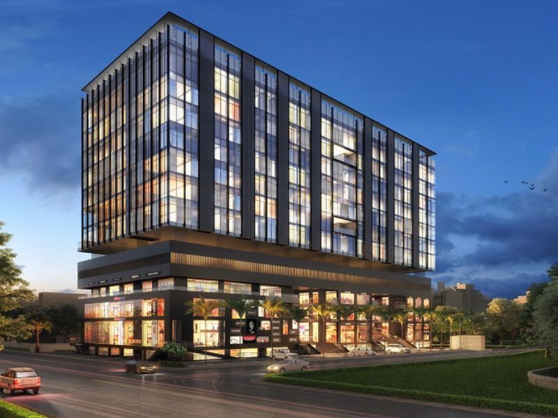 Available 515 sqft unfurnished office space near  Old Mundhwa Rd, Kharadi